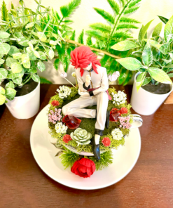 Alternative view of Kurama From Yu Yu Hakusho Tea Cup Terrarium