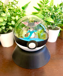 #887 Dragapult Pokeball Terrarium