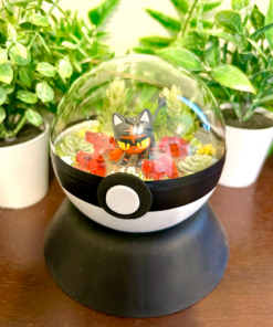 #725 Litten Pokeball Terrarium