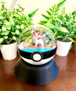 #700 Sylveon Pokeball Terrarium