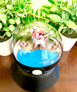Alternative view of #700 Sylveon Pokeball Terrarium