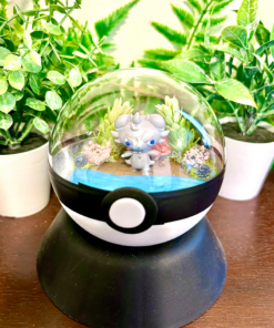 #677 Espurr Pokeball Terrarium