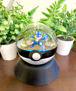 #658 Greninja Pokeball Terrarium