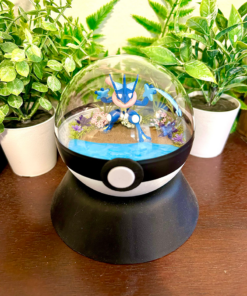 #658 Greninja Pokeball Terrarium