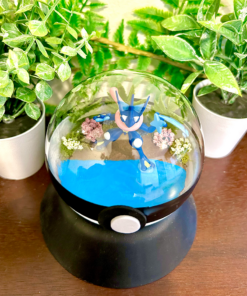 Alternative view of #658 Greninja Pokeball Terrarium