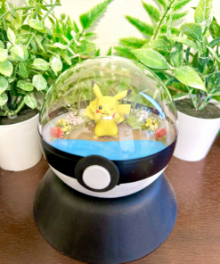 #025 Pikachu Pokeball Terrarium