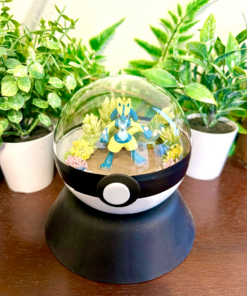 #448 Shiny Lucario Pokeball Terrarium