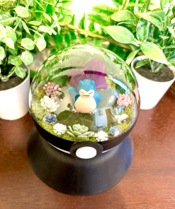 Alternative view of #143 Snorlax Pokeball Terrarium