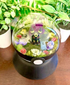 Alternative view of #197 Umbreon Pokeball Terrarium