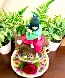 Alternative view of Maomao From The Apothecary Diaries Tea Cup Terrarium