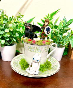 How To Train Your Dragon Tea Cup Terrarium