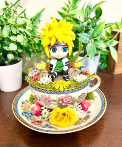 Minato From Naruto Tea Cup Terrarium