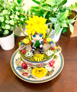 Alternative view of Minato From Naruto Tea Cup Terrarium