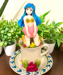Lum from Urusei Yatsura Tea Cup Terrarium