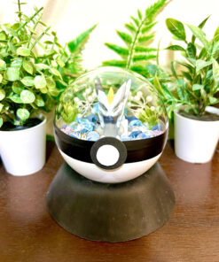 #646 Kyurem Black Pokeball Terrarium