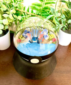 Alternative view of #260 Mega Swampert Pokeball Terrarium