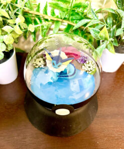 Alternative view of #134 Vaporeon Pokeball Terrarium