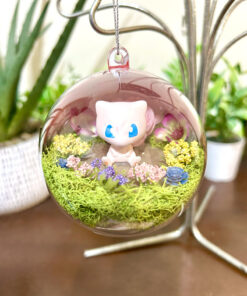 Mew Pokeball Terrarium Ornament