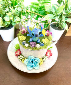 Alternative view of Stitch From Lilo & Stitch Tea Cup Terrarium