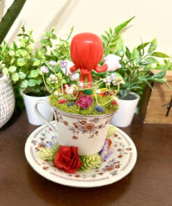 Knuckles from Sonic Tea Cup Terrarium - Image 3