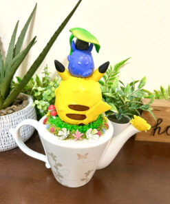 Huge Pikachu Totoro Tea Cup Terrarium - Image 3