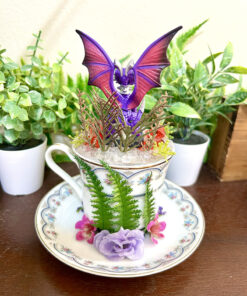 Cynder From Spyro The Dragon Tea Cup Terrarium - Image 3