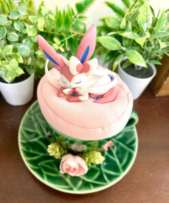 Alternative view of Sylveon from Pokemon Tea Cup Terrarium