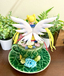 Sailormoon & Chibi Moon from Sailormoon Tea Cup Terrarium - Image 3