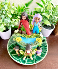 Alternative view of Raya and the Last Dragon Tea Cup Terrarium