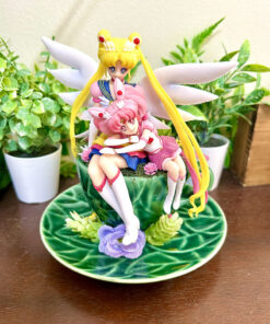 Sailormoon & Chibi Moon from Sailormoon Tea Cup Terrarium