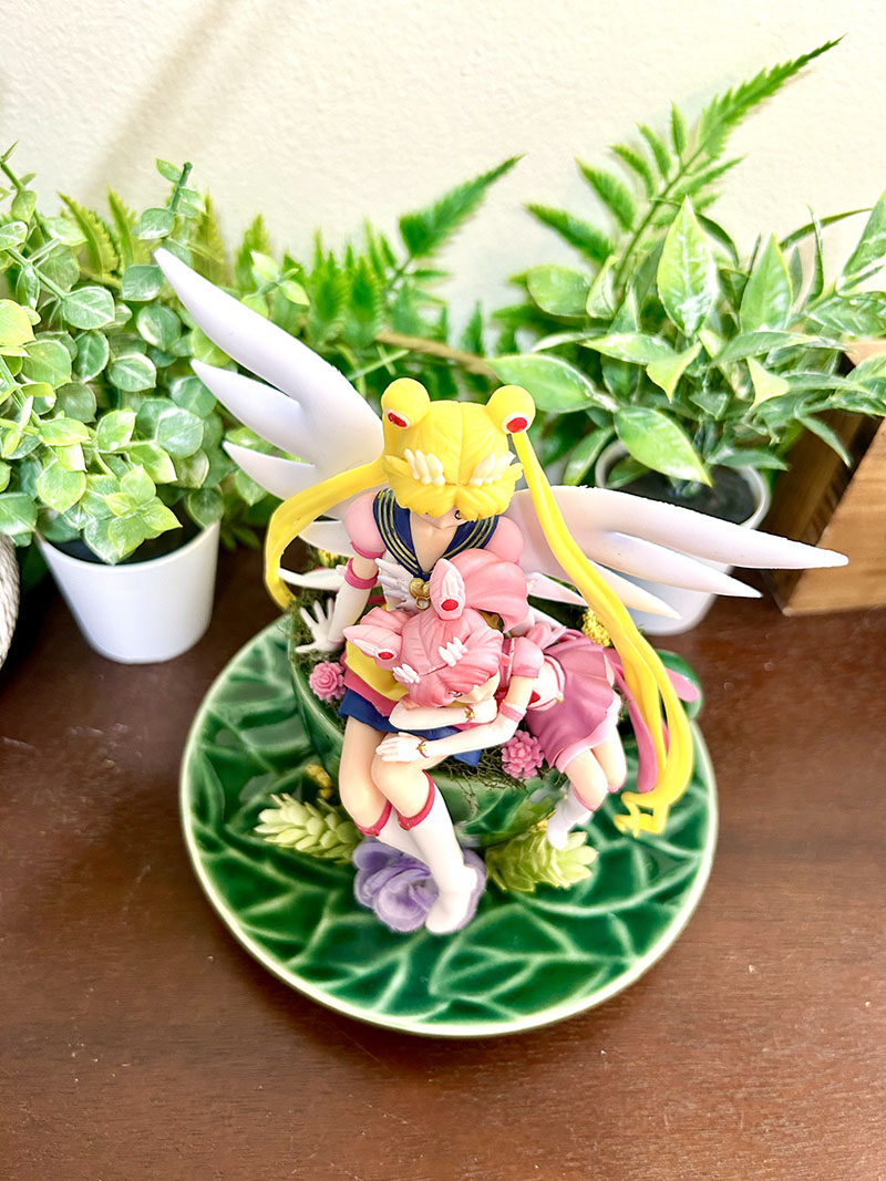 Sailormoon & Chibi Moon from Sailormoon Tea Cup Terrarium - Image 2