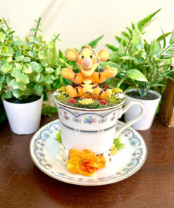 Tigger from Winnie the Pooh Tea Cup Terrarium
