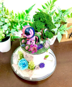 Alternative view of Twilight Sparkle from My Little Pony Tea Cup Terrarium