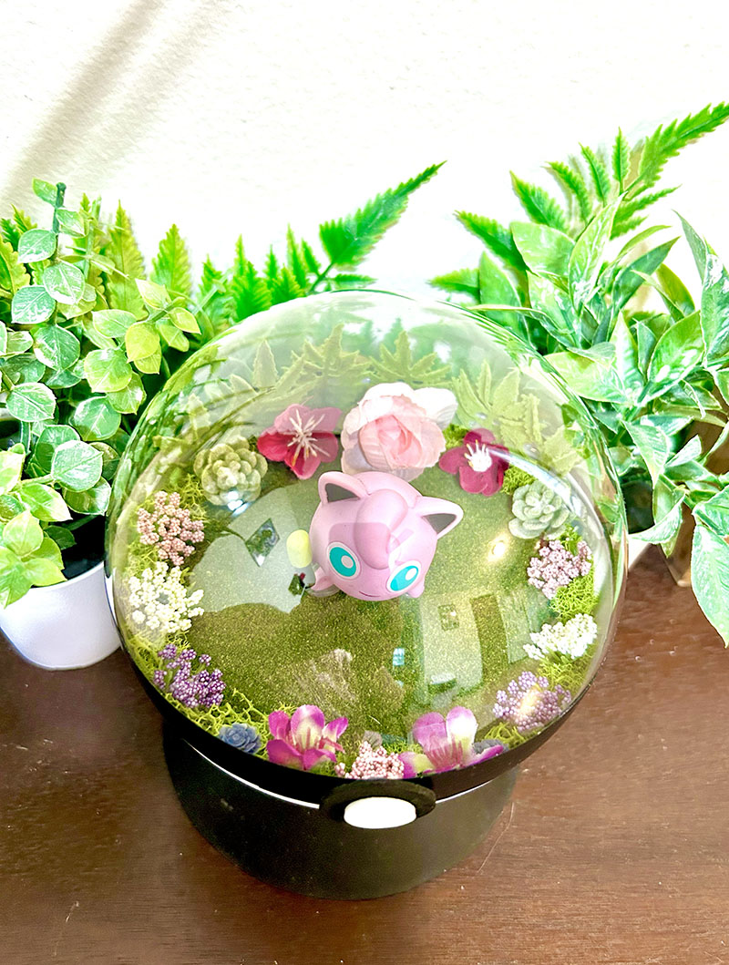 Huge Jigglypuff Pokeball Terrarium - Image 2