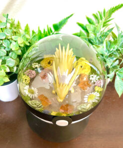 Alternative view of Huge Jolteon Pokeball Terrarium