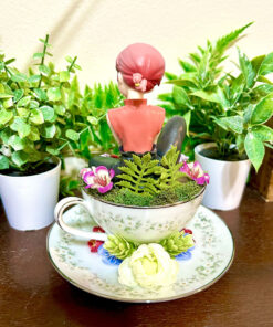 Ranma from Ranma 1/2 Tea Cup Terrarium - Image 3