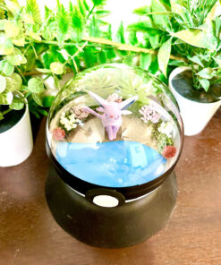 Alternative view of #196 Espeon Pokeball Terrarium