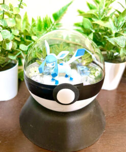 #471 Glaceon Pokeball Terrarium