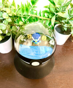 Alternative view of #393 Piplup Pokeball Terrarium