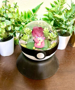 #300 Skitty Pokeball Terrarium