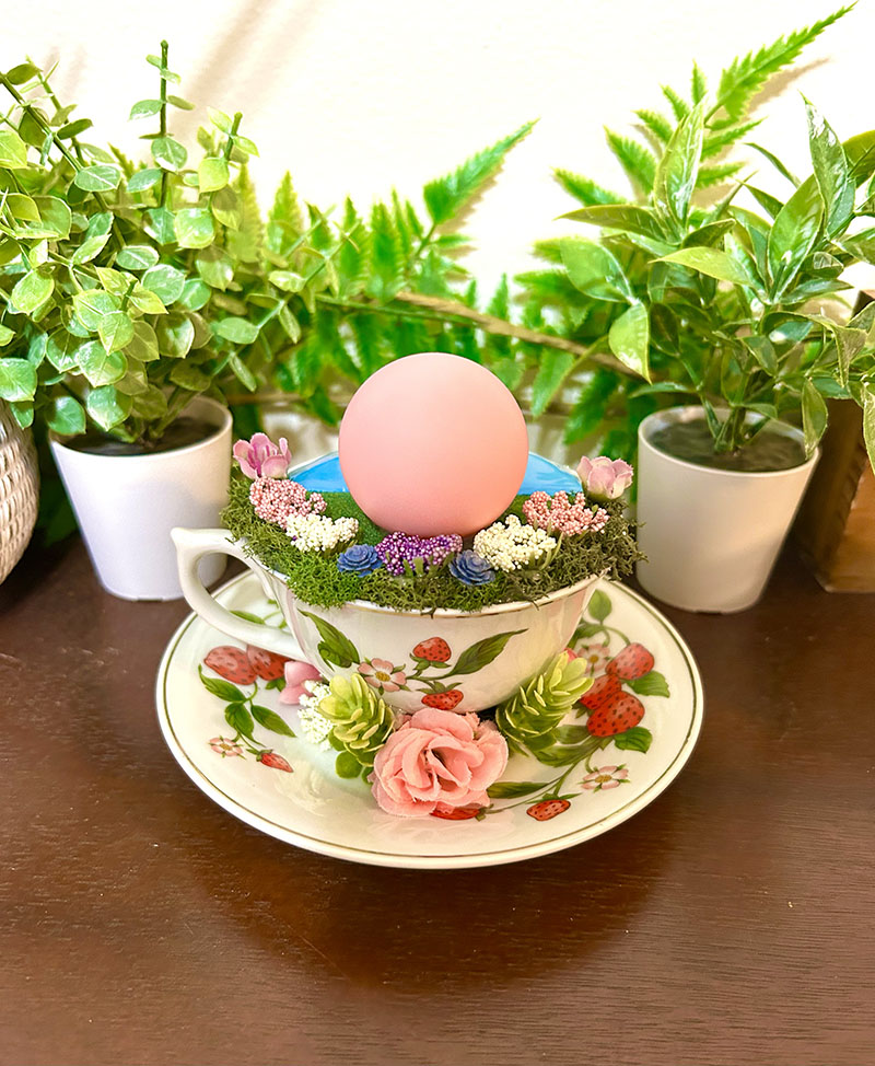 Kirby Tea Cup Terrarium - Image 3