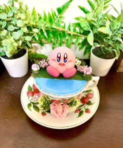Alternative view of Kirby Tea Cup Terrarium