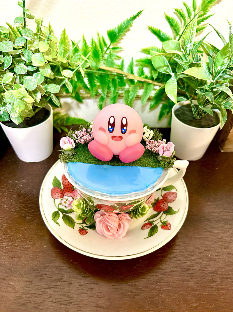 Kirby Tea Cup Terrarium - Image 2