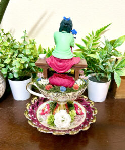 Maomao From The Apothecary Diaries Tea Cup Terrarium - Image 3