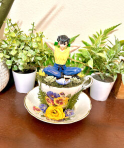 Yusuke From Yu Yu Hakusho Tea Cup Terrarium
