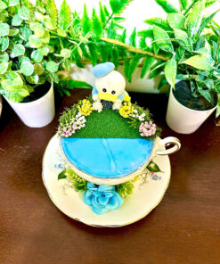 Alternative view of Donald Duck Tea Cup Terrarium