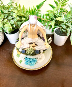 Alternative view of Demon Kurama From Yu Yu Hakusho Tea Cup Terrarium