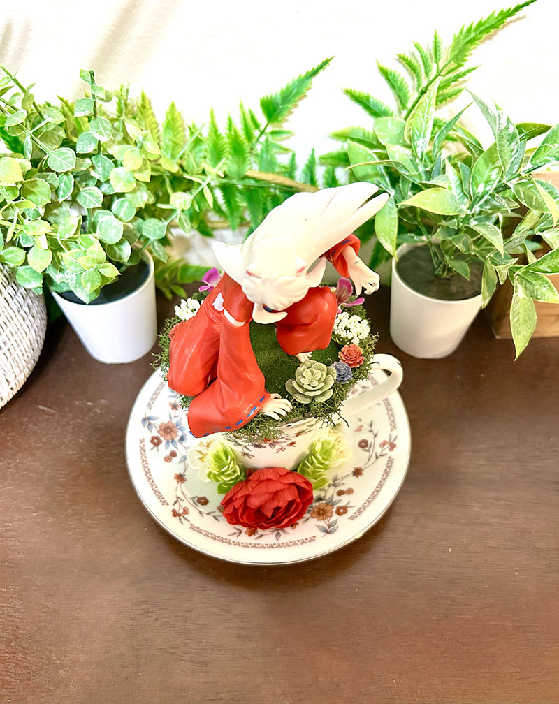 Inuyasha Tea Cup Terrarium - Image 2