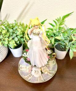 Alternative view of Sailormoon Tea Cup Terrarium