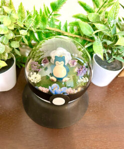 Alternative view of #143 Snorlax Pokeball Terrarium
